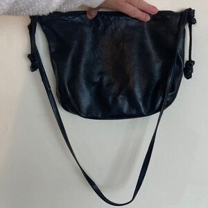 Sleek Black Mini Shoulder Bag